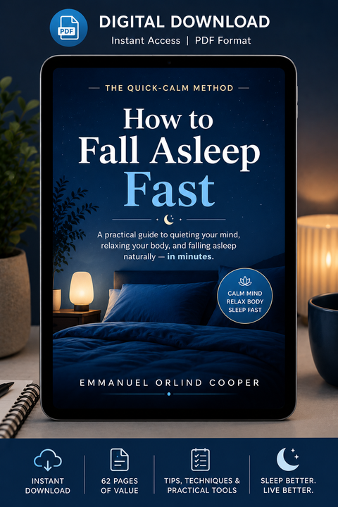 How to Fall Asleep Fast: The Quick-Calm Method