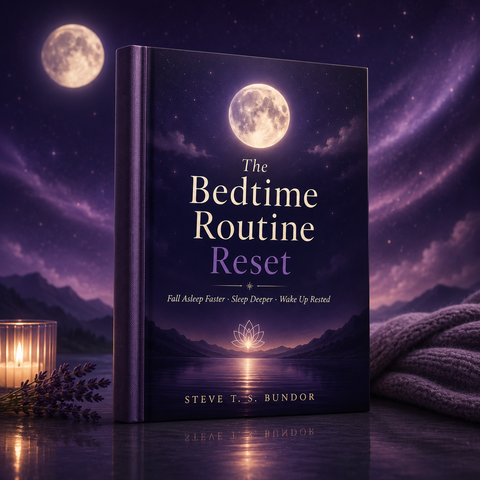 The Bedtime Routine Reset: A Simple Nightly System to Fall Asleep Faster, Sleep Deeper, and Wake Up Genuinely Rested
